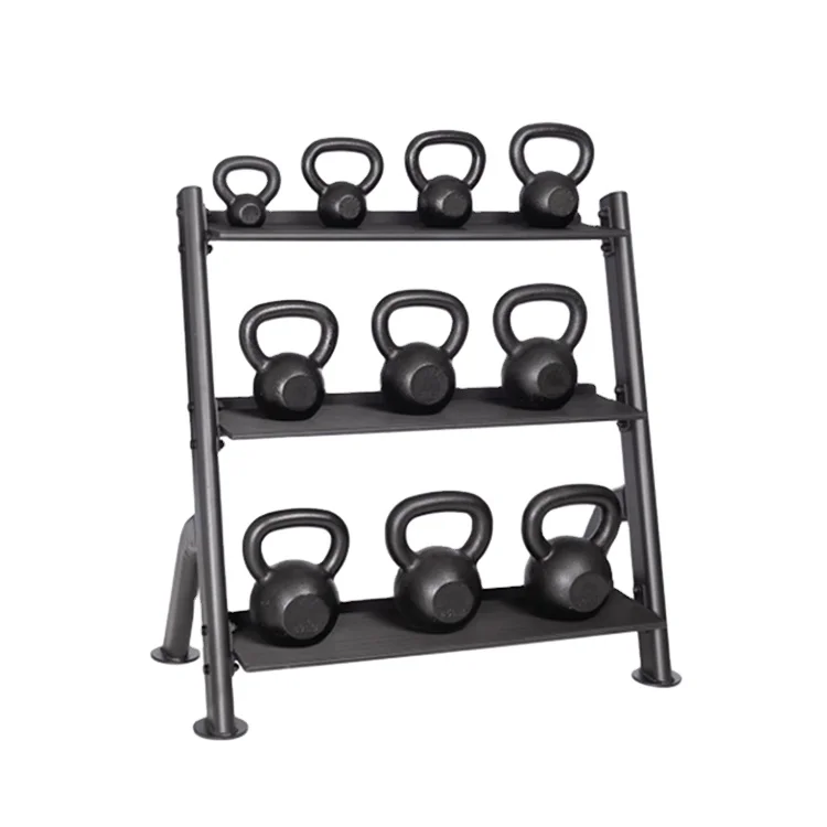 Оборудование для тренажерного зала DEFINE, чугунная Спортивная стойка kettlebell в профессиональном стиле