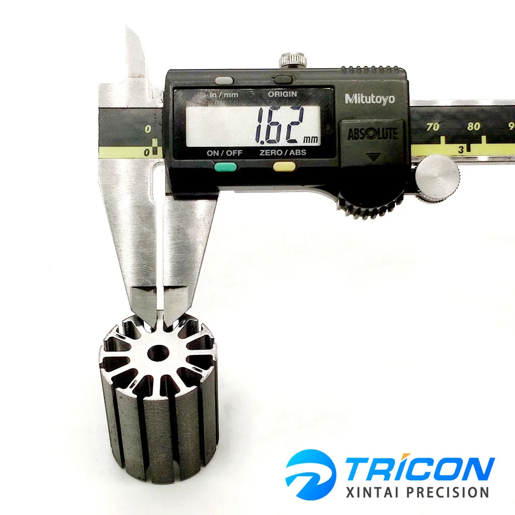 Factory custom processing rotor chip production power tool motor 27.4mm DC rotor chip metal motor chip parts