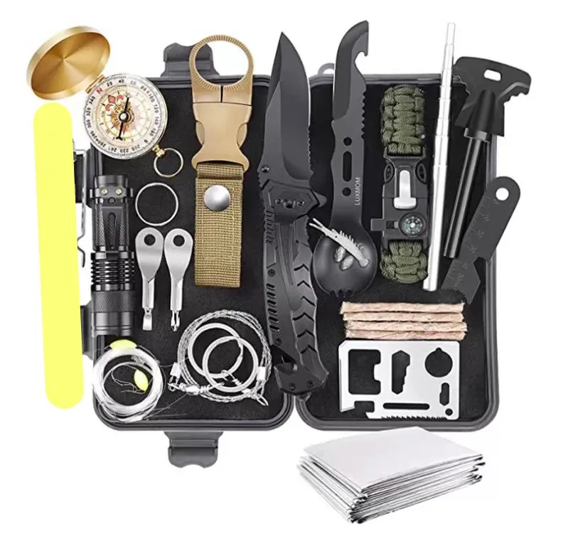 JK-H-003Emergency Field Self-Defense First aid Kit Tools ,Outdoor Multi-function Survival Gear and Equipment