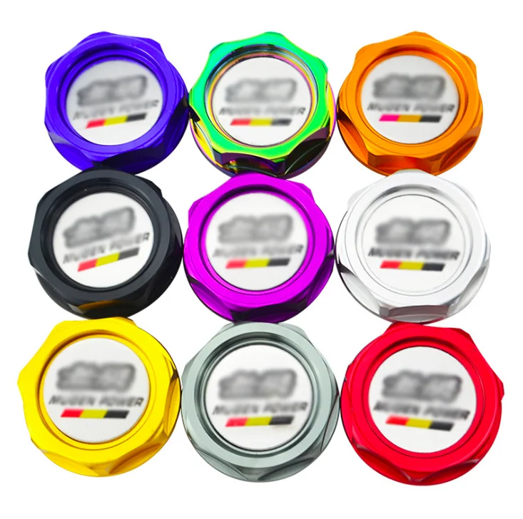 Мощный Алюминиевый автомобильный масляный наполнитель, крышка гоночного масляного бака двигателя для двигателей Honda civic серии B/D/K/H/F JDM M32 x 3,5