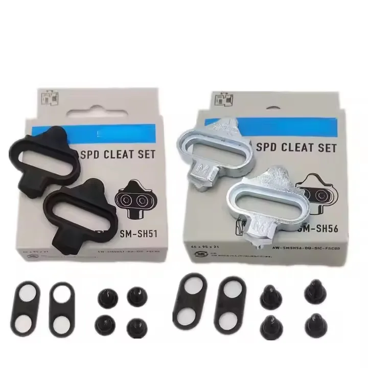 Shimano SPD SM SH56 SH51 Bicycle MTB Bike Release Multi-Release Pedal Stollen Cleat Mutter Platten Float Pedal Cleat Shimano