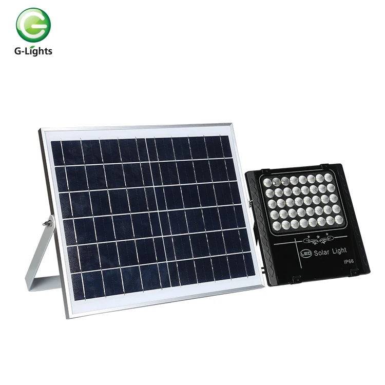 Optically Controlled High Quality Waterproof Outdoor Ip66 50w 100w 150w Smd Led Solar Floodlight