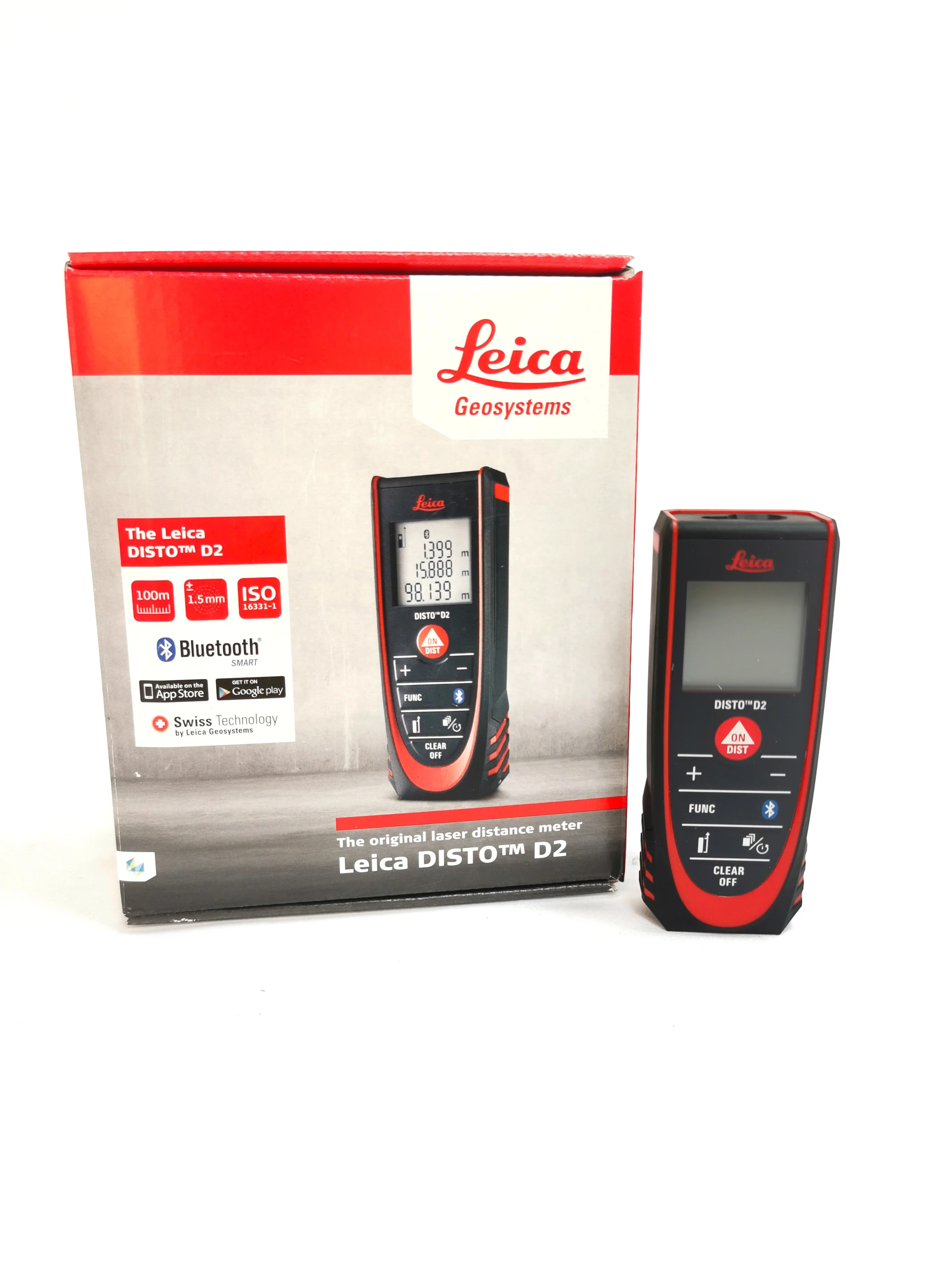 Industrial Level Rangefinder Excellent Leica D2 Laser Distance Meter
