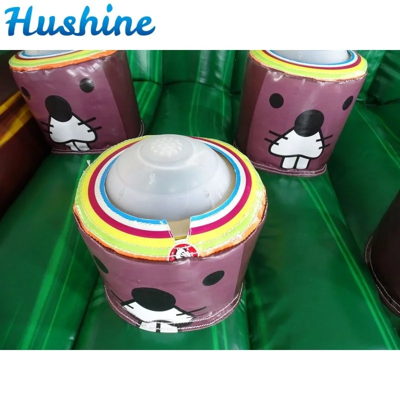 Popular New Interactive Sport Games Inflatable Zap A Mole Inflatable Whack A Mole with IPS system game