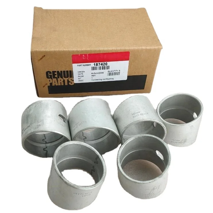NT855 NH220 Con rod bearing 203670 Thrust washer 3067568 157280 Camshaft bushing BM27253 6610-21-1040 piston pin bushing 187420