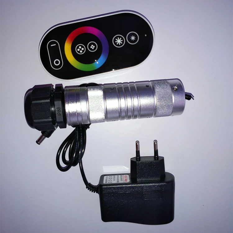 Small Size 6W RGB Mixing Color Max 250 Pcs 0.75MM LED Fiber Optic Light for Car Roof Decoration