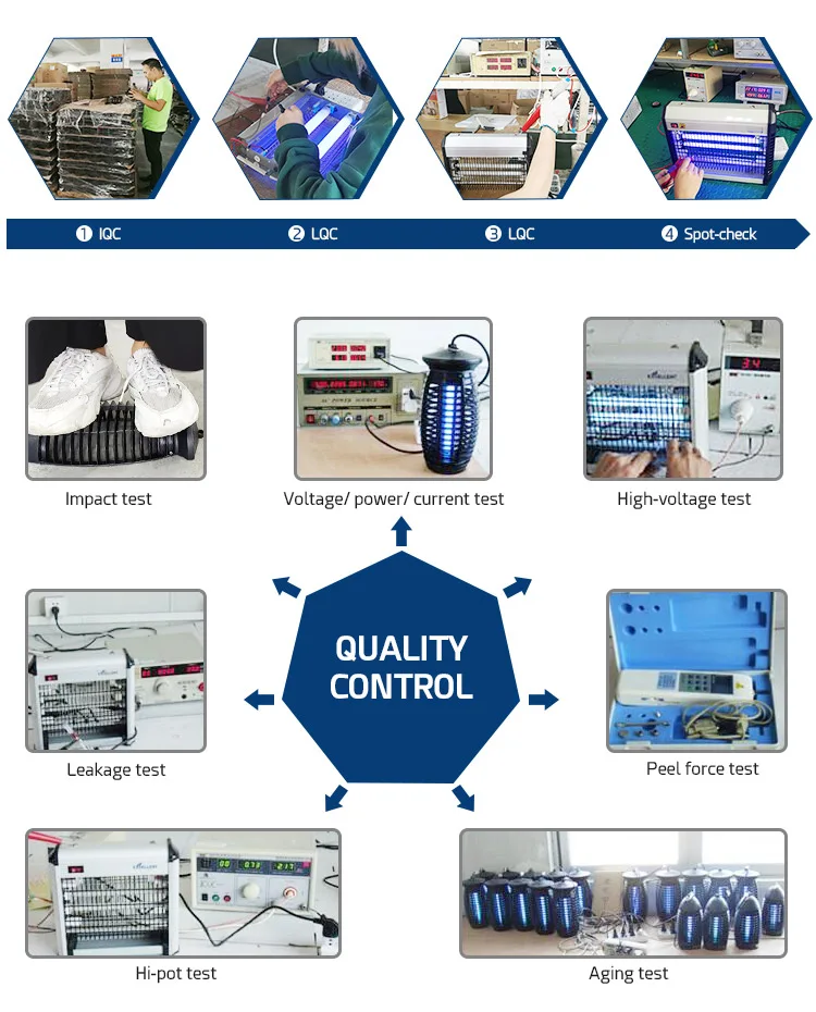 Elegant design built in DC 12V led light electric lamp portable bug zapper mosquito killer lamp with fan