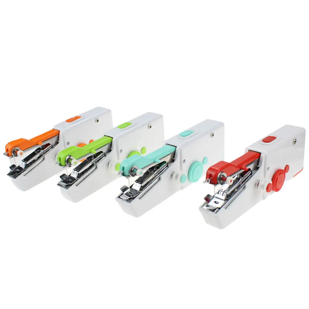 Factory Handy Electric Sewing Machine Mini Portable Handy Stitch Home Travel  Sewing Machine Table Hand-Held Single Stitch