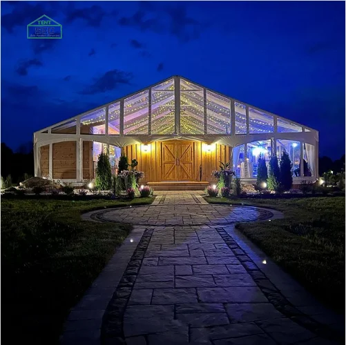 Роскошная прозрачная крыша тенты для мероприятий алюминиевая рама Свадебная вечеринка палатка Китай шатер