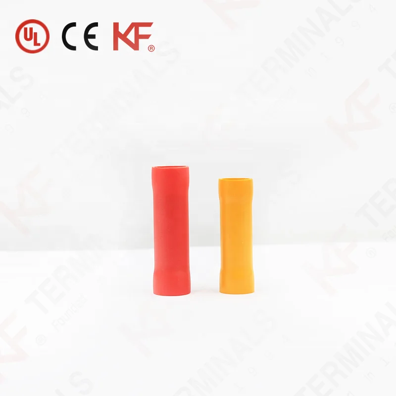 High quality copper insulated butt wire connector terminal