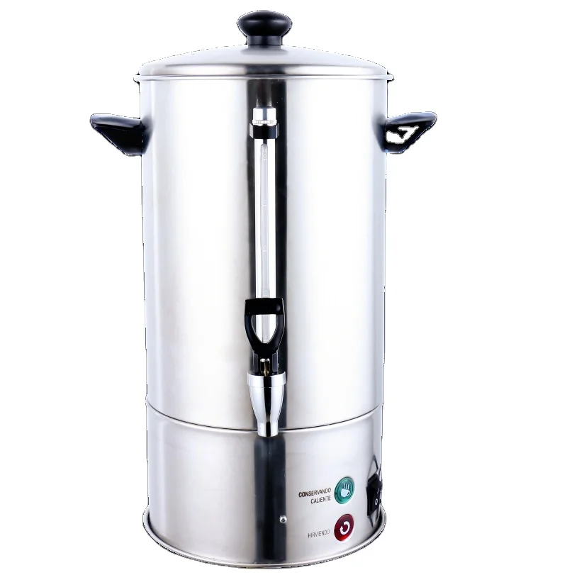 110V/220V Electric Catering Stainless Steel Hot Water Boiler Tea Coffee Urn Coffee Maker Machine
