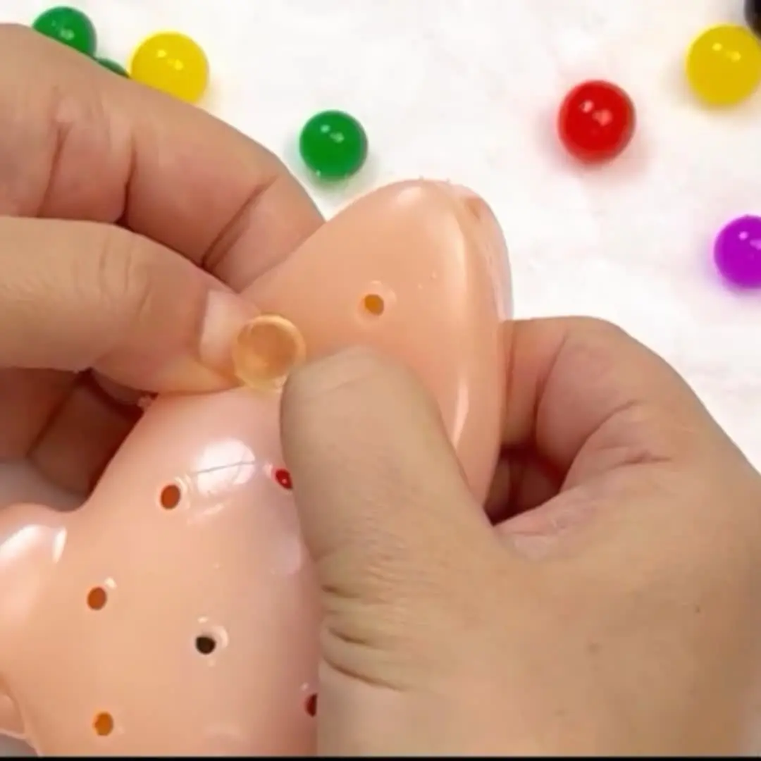 New Arrival Funny Toys Non Toxic Extrusion Venting Decompression Relief Pressure Stress Reliever Toys Squeeze Acne Toy