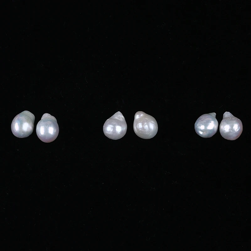  12-13 mm white loose baroque edison pearl beads in