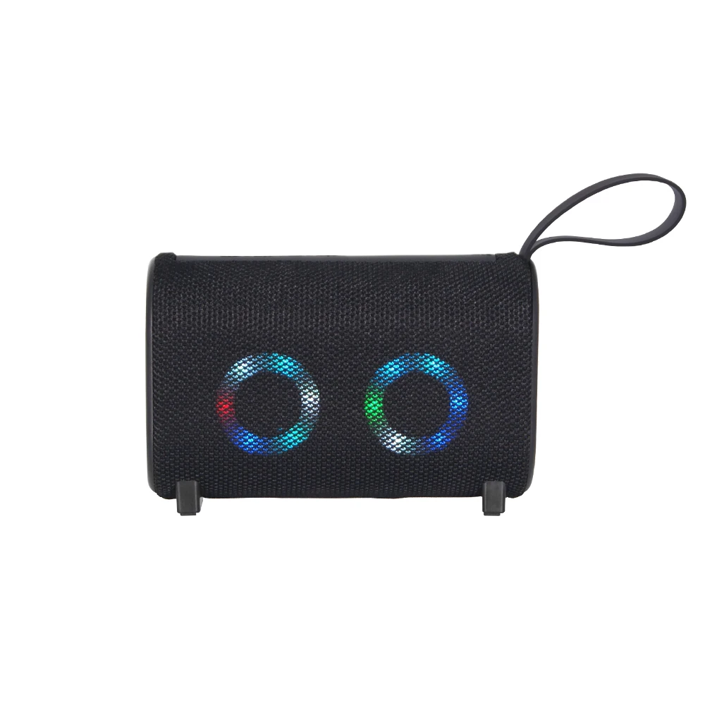 Latest Portable Speaker Mini Woofer Speaker With Ring RGB