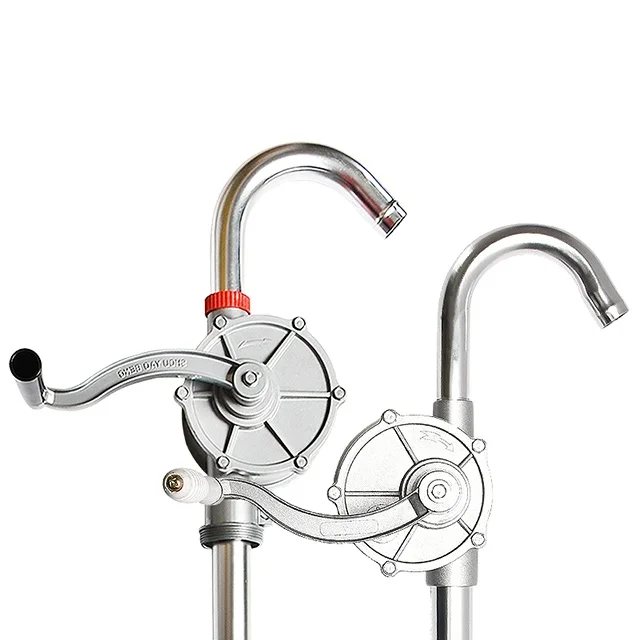 High Quality Aluminum Alloy Hand Rotary Barrel Pump for Fuel Diesel Transfer