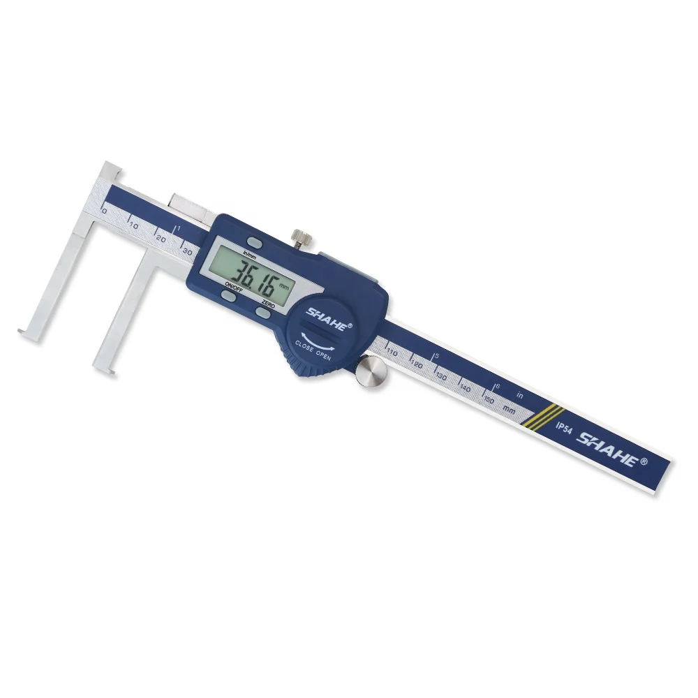 SHAHE 8-150 mm Digital Inside Groove Caliper with Knife Edge Electronic Vernier Caliper