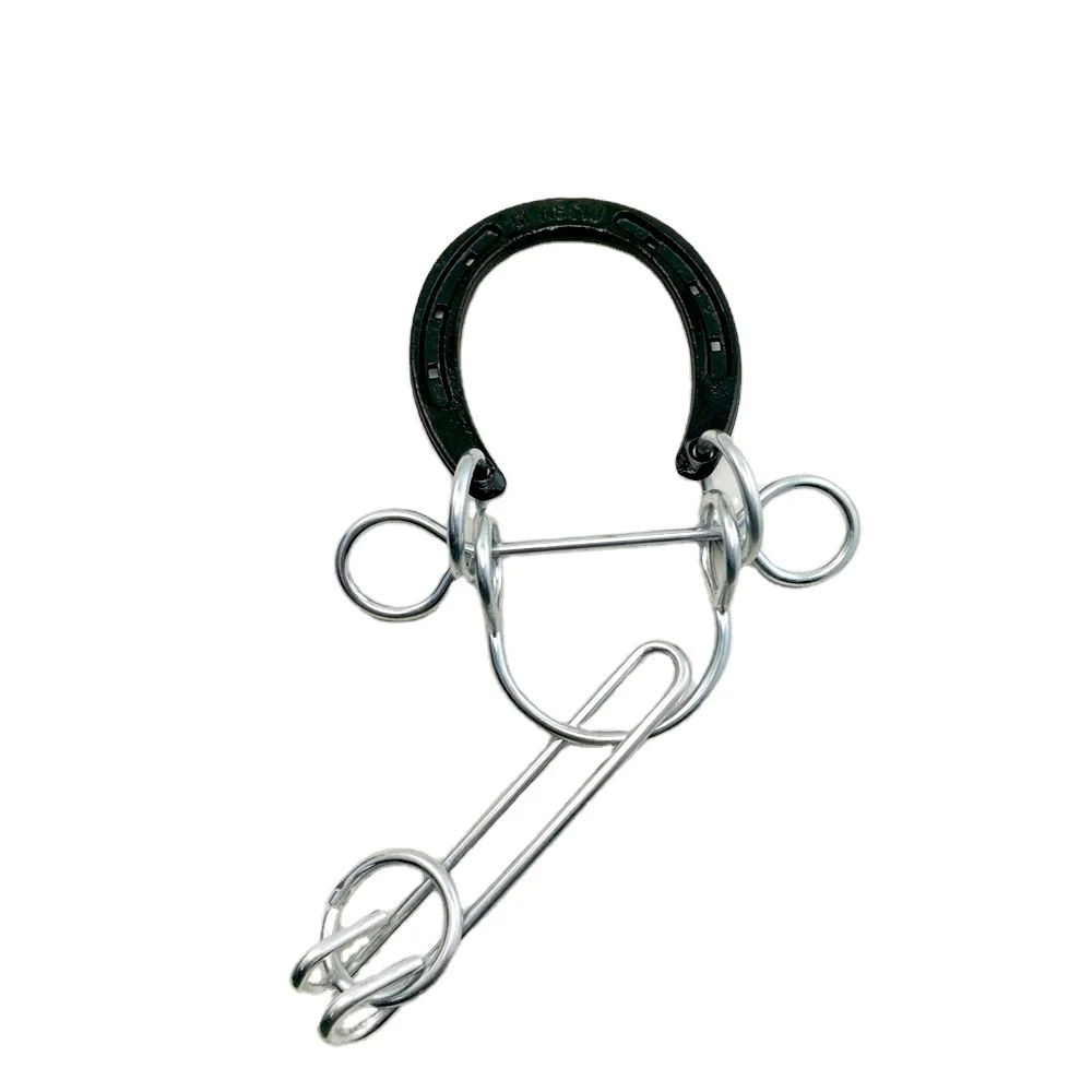 Big Lucky Horseshoes 3D Metal Puzzle cast puzzleMini Metal  Game Wire Disentangle Puzzle Brain Teasers