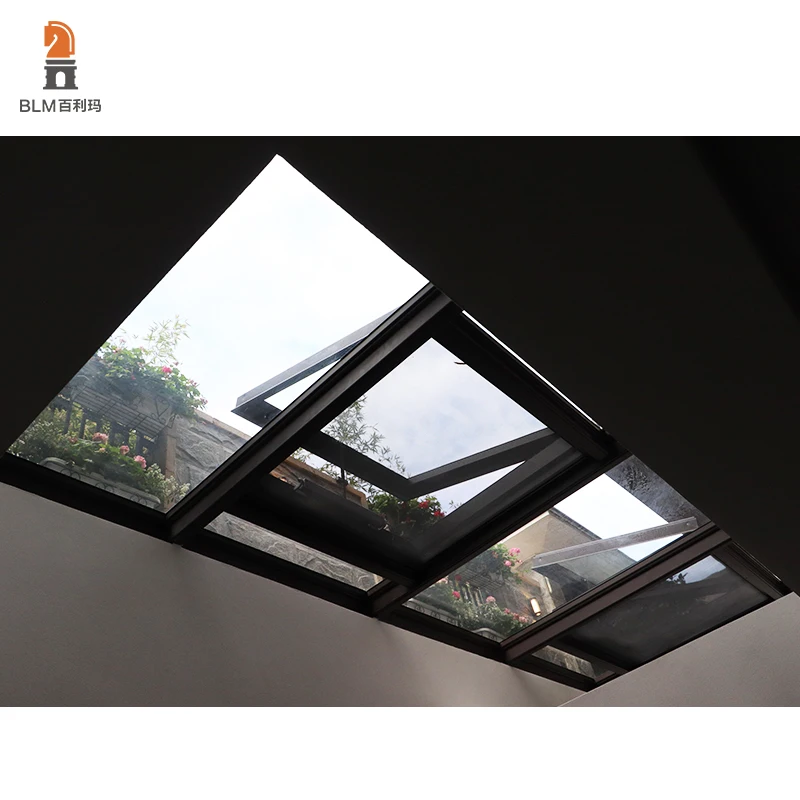 BLM Topwindow Laminated Low-e Conservatory Reflective Sunbathe lowes sunrooms Aluminum Frame Winter Garden Conservatory Window