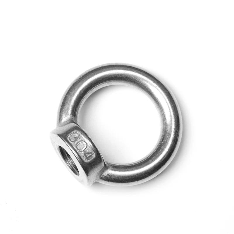 Heavy Duty Stainless Steel 304 Lifting Eye Nut DIN 580 High Quality Nuts