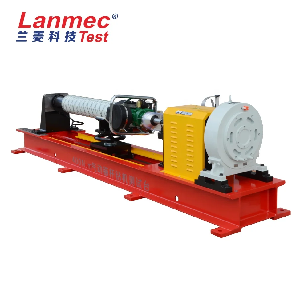 Eddy current dynamometer bench for electric motor bench test bench for drill pipe