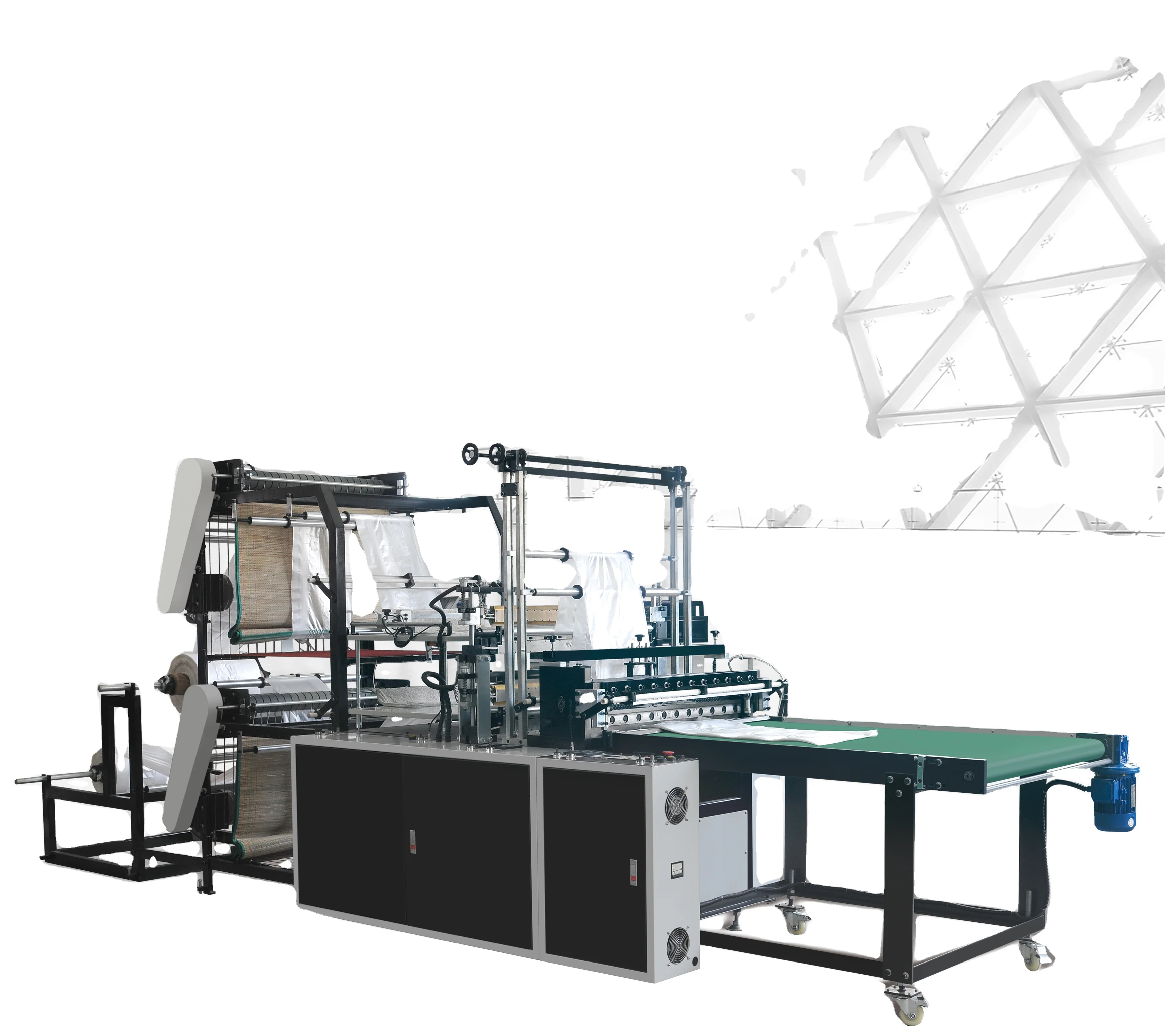 Новейшая автоматическая машина для изготовления сумок для футболок