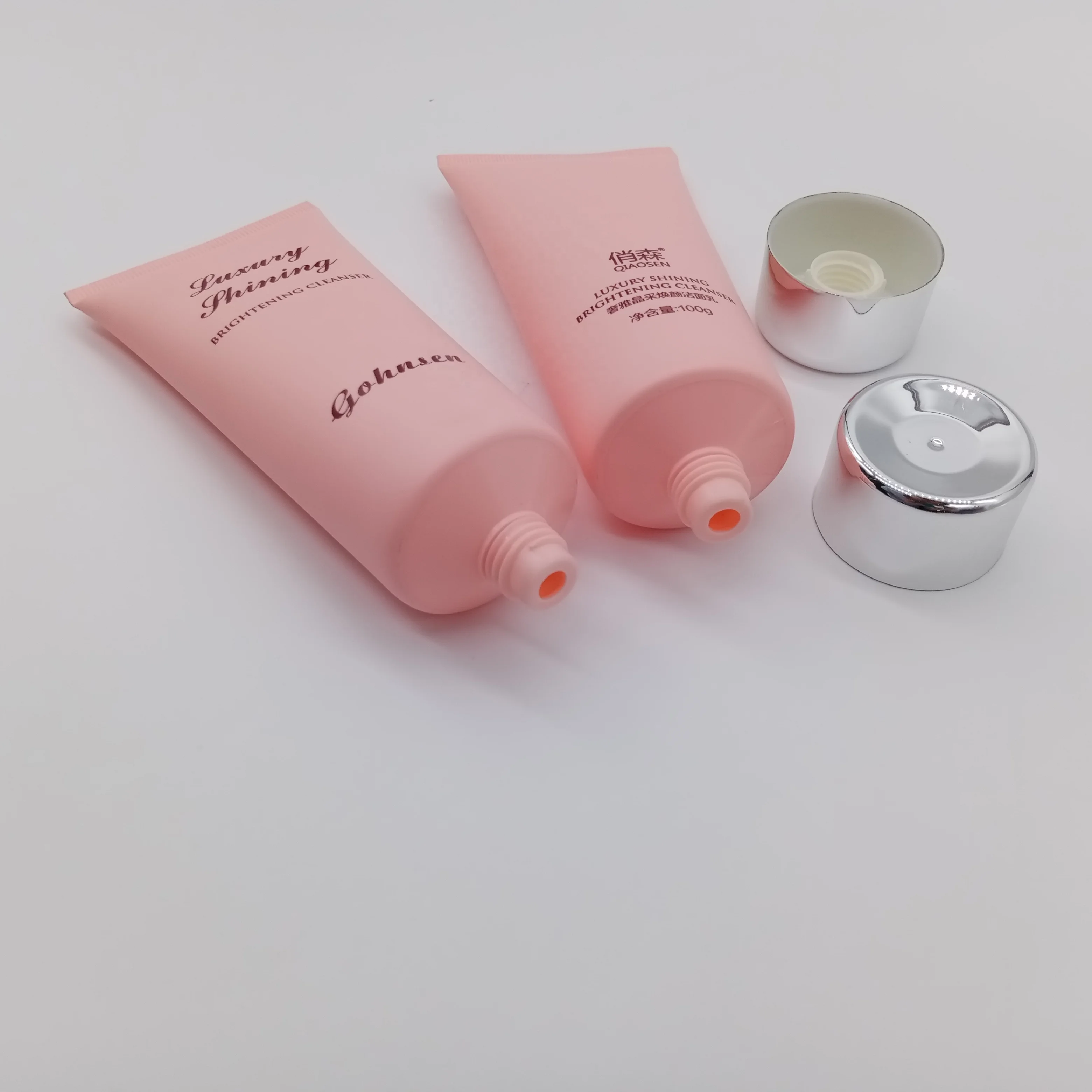  Customize100ml очищающее средство для лица упаковывать пробки Ламинированный косметический тюбик/косметический пластиковй моющее 120 мл уход за кожей мыть трубки/лосьон тела в
