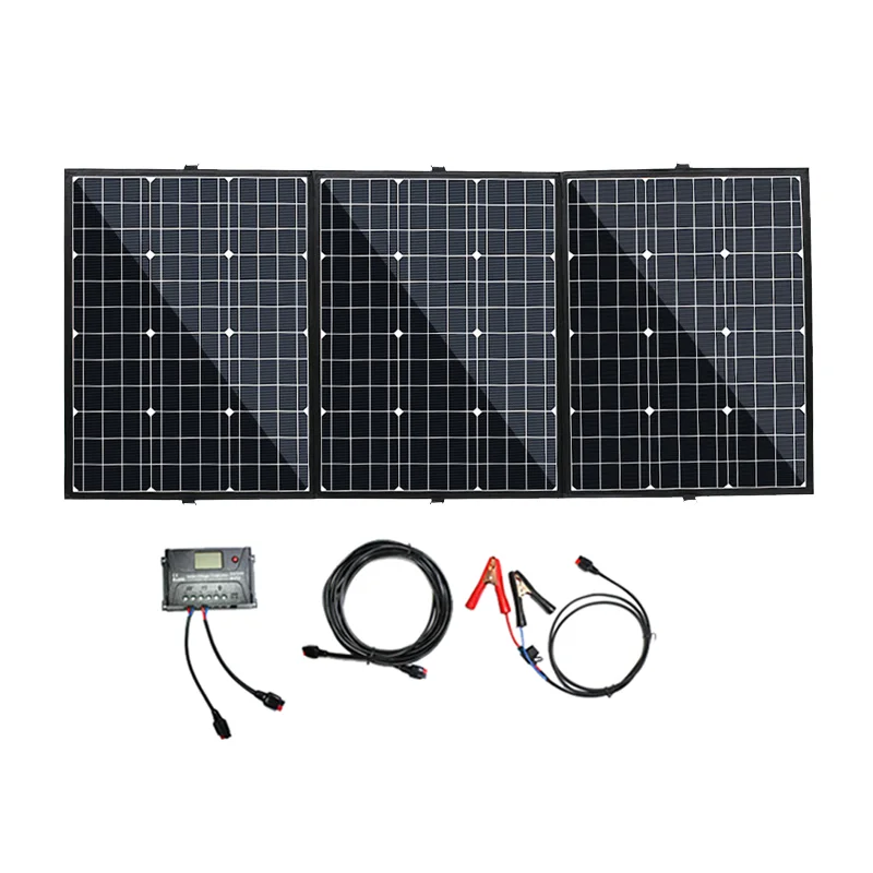 Водонепроницаемая энергия 18 В 100 Вт 180 240 300 Солнечная зарядное устройство для телефона портативная солнечная панель Складная система