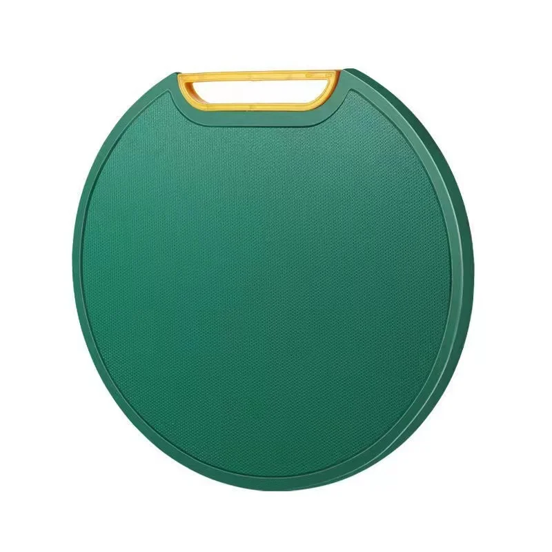Kitchen Cutting Board PE Fruits Vegetables Chopping Board Non-Slip Mildew-proof Plastic Round Cutting Mat Kitchen Accessories