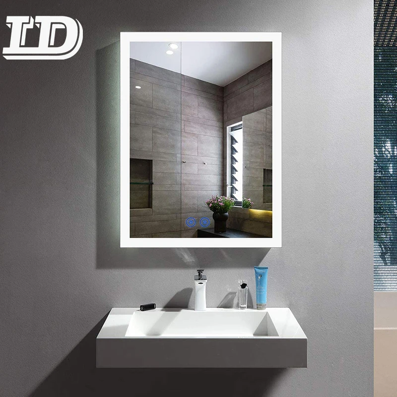 bath light mirror for shower room LED bathroom mirror illuminated mirror light