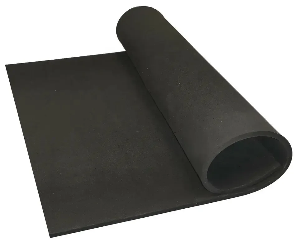 Self-Adhesive High Density Close Cell Foam Insulation Neoprene Sheets Shock Absorption EPDM/CR/EVA Rubber Foam Sheet/Roll