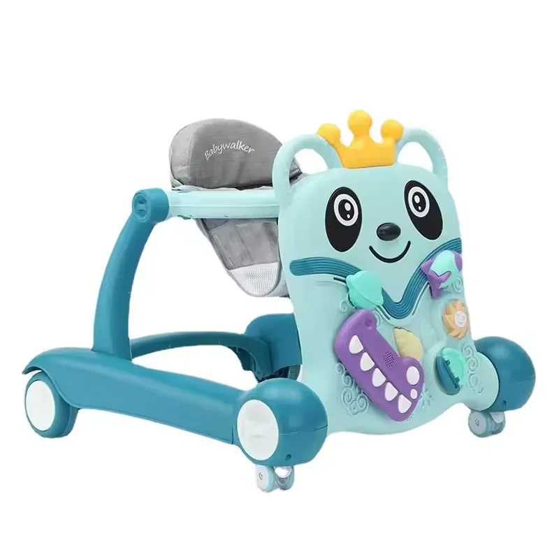 Comfortable non-slip main push armrest Toddler baby walker PP material baby walk chair  Learning Anti-rollover  Baby Walker