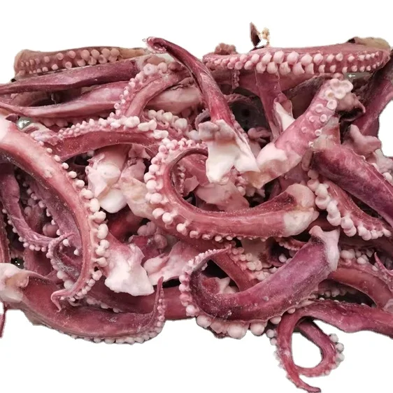Factory Supply Attractive Price Frozen Squid Tentacle Dice Seafood Importer squid snack seafood china