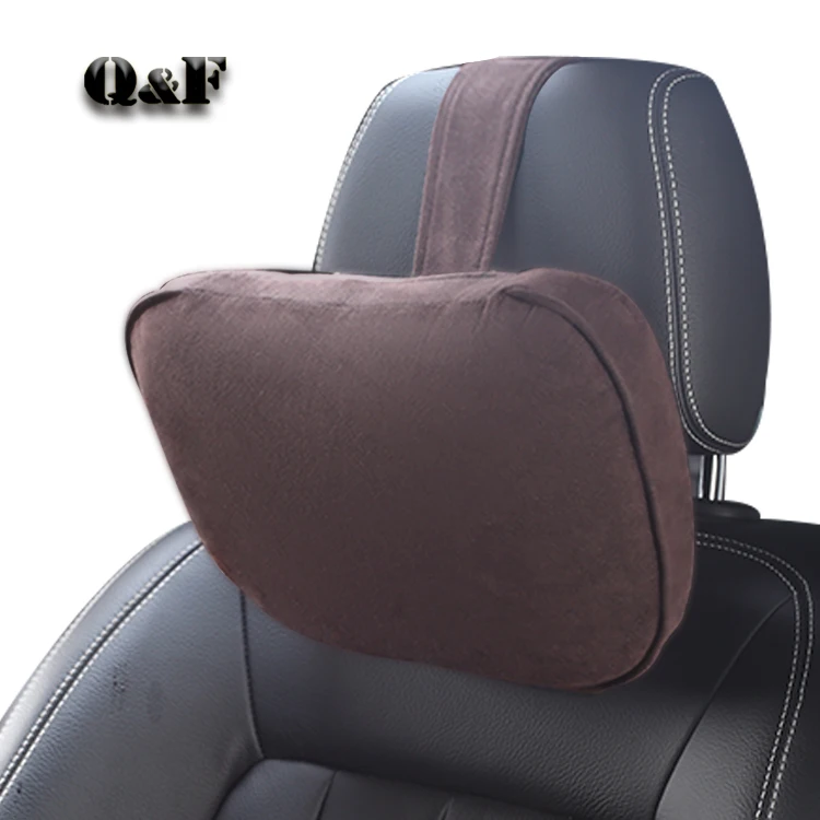Universal Car Seat Headrest Pillow Memory Foam Soft Comfortable Support Neck Car Neck Headrest Pillow