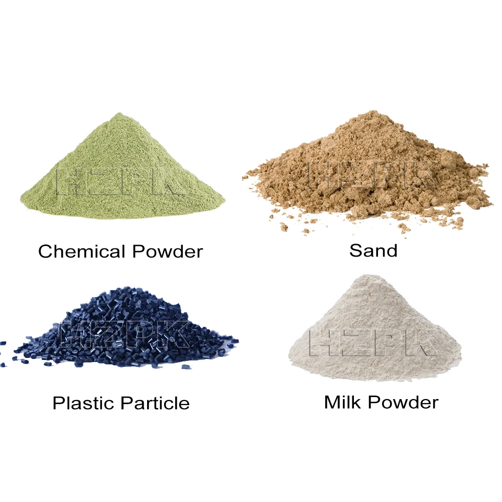 HZPK stainless steel sand grain plastic particles milk powder oblique rise auger screw conveyor feeder