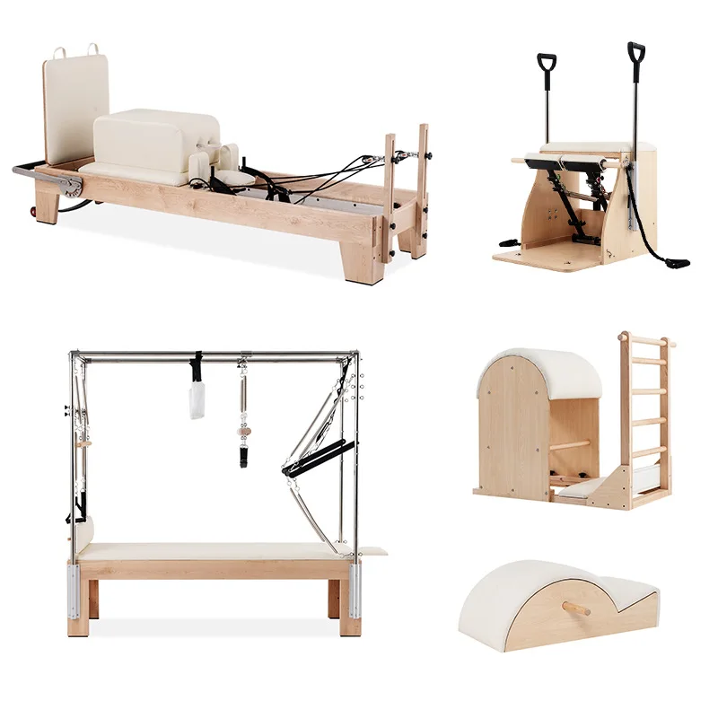 Wholesales Fitness Equipment With Cheap Price Elina Reformer Pilates Core Bed wunda chair pilates reformer cadillac