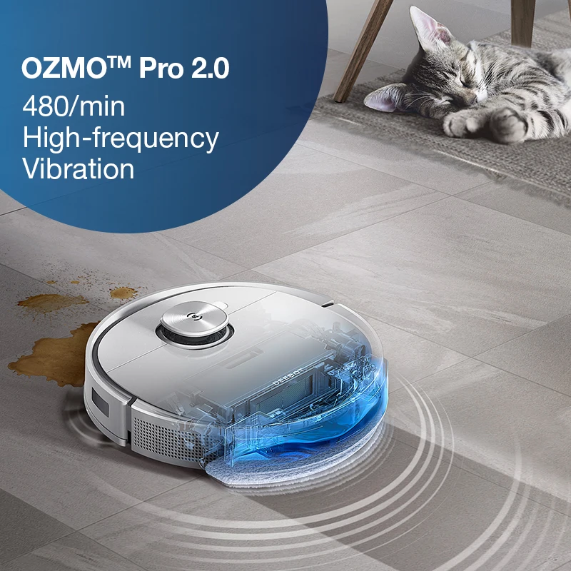 ECOVACS DEEBOT T9 Smart Household Vacuum Cleaner With 3D House Map 9 in 1 Mopping And Sweeping Robot Auto Robot Vacuum Cleaner