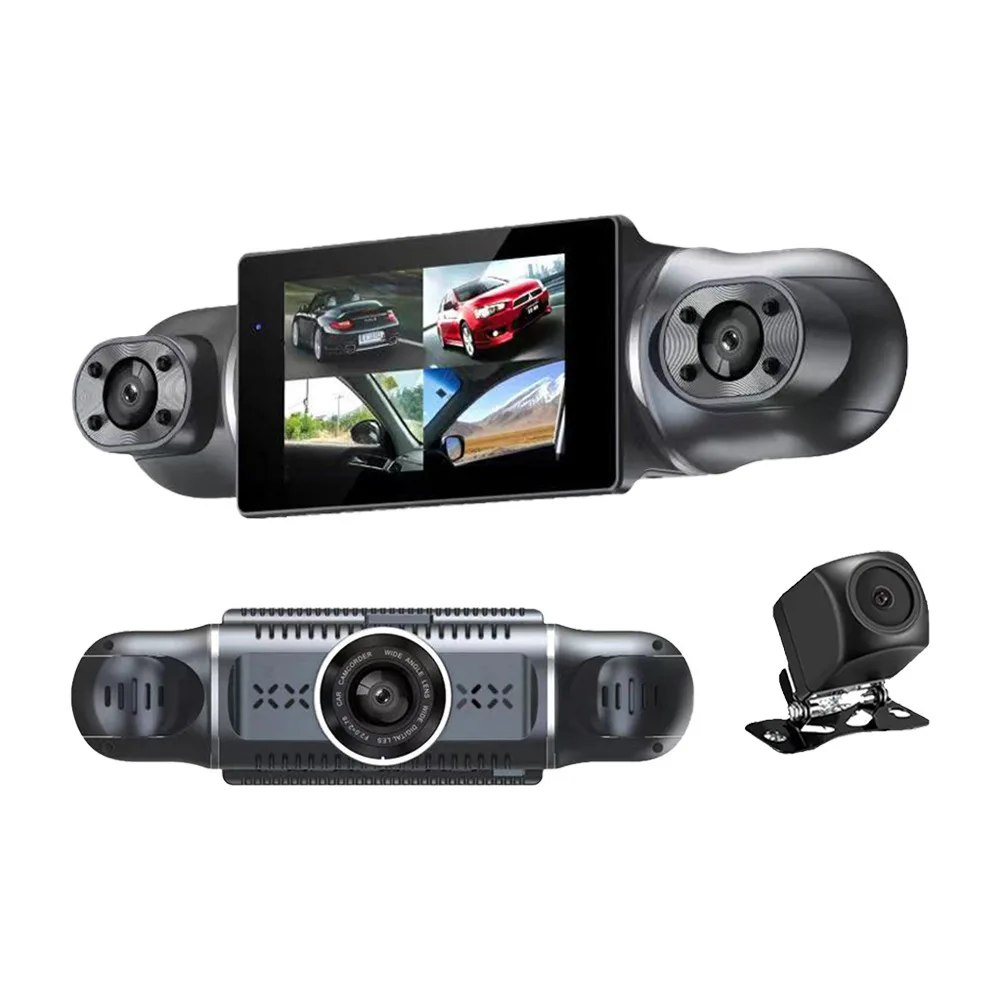 Best 4 Channel Dash Cam Full HD 1080P Car DVR Night Vision 4 Lens Dash Camera 1080P Auto Car DVR Vehicle Camera