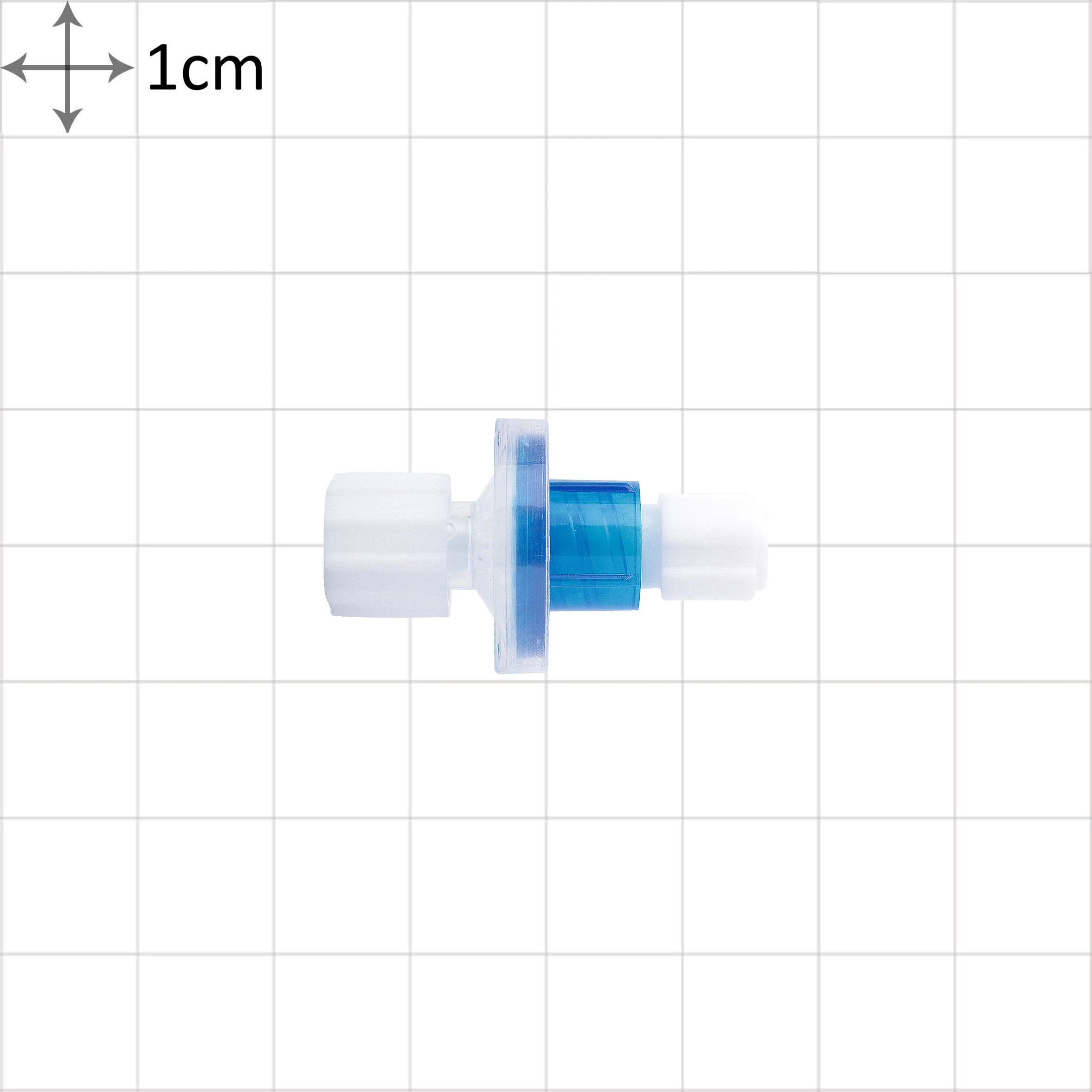 Competitive Price U-MED Factory Wholesale PE   Anesthesia Filter With 1 Female Luer Lock And 1 Male Luer Lock  NO.61006