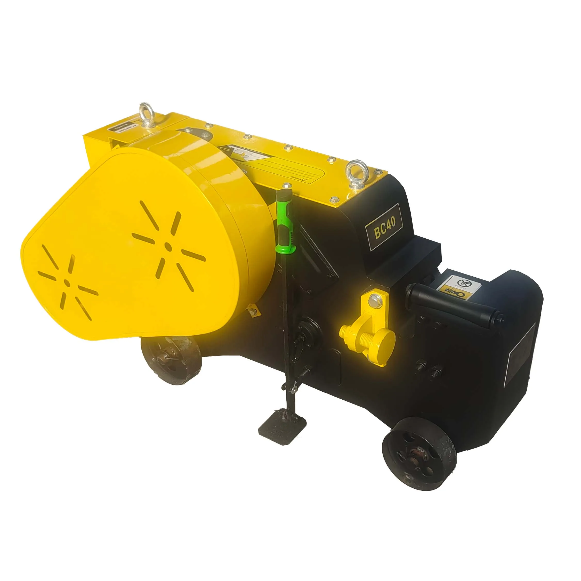 Best Selling BC40 Electric Rebar Cutter Machine New Low Price Direct Gear Motor Equipment 6-28mm Steel Construction Cutting