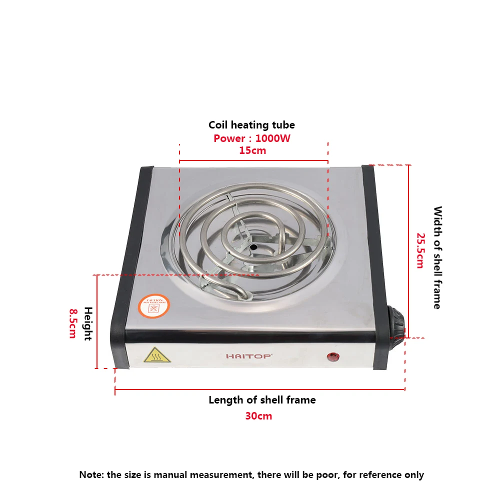 Small home appliance stove burner electric single portable one electric stove burner