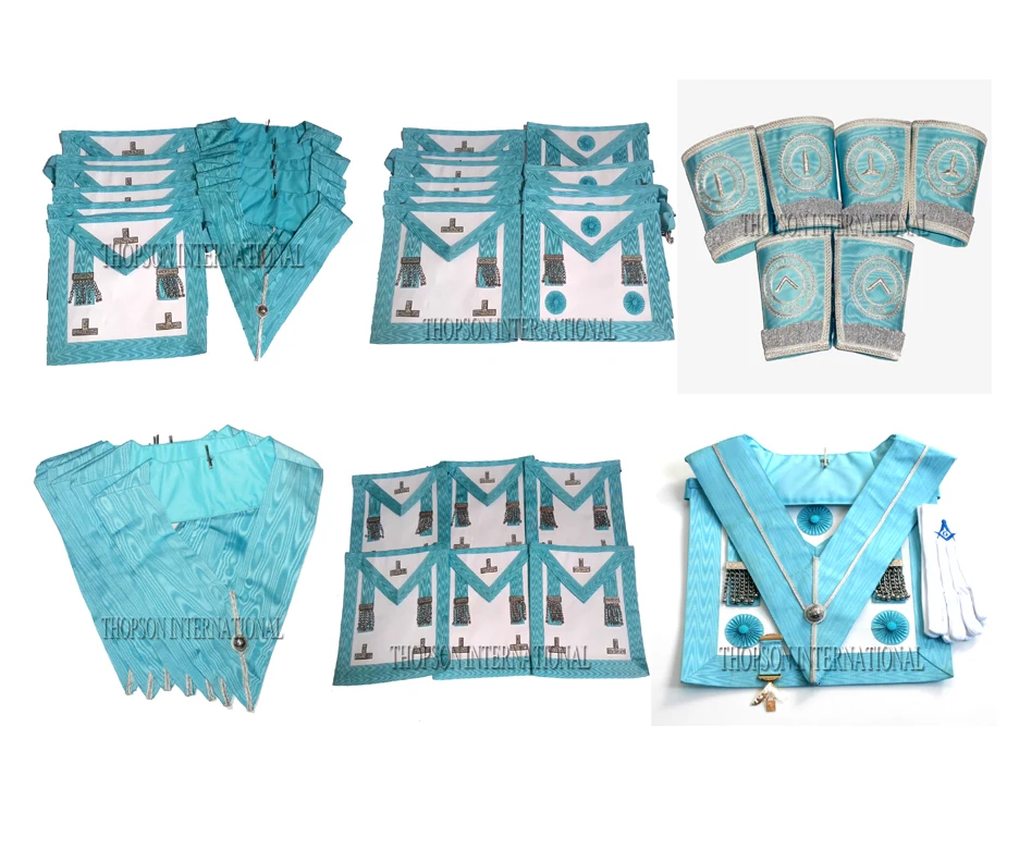 Фартук и воротник Masonic Regalia Craft last Master