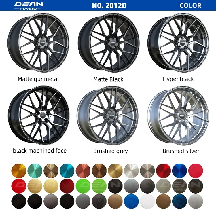 
#2012D DEAN forged Custom wheels 6061-T6 Lightweight aluminum alloy wheel rim 17/18/19/ 20/21/22/23 inch for cars modification 