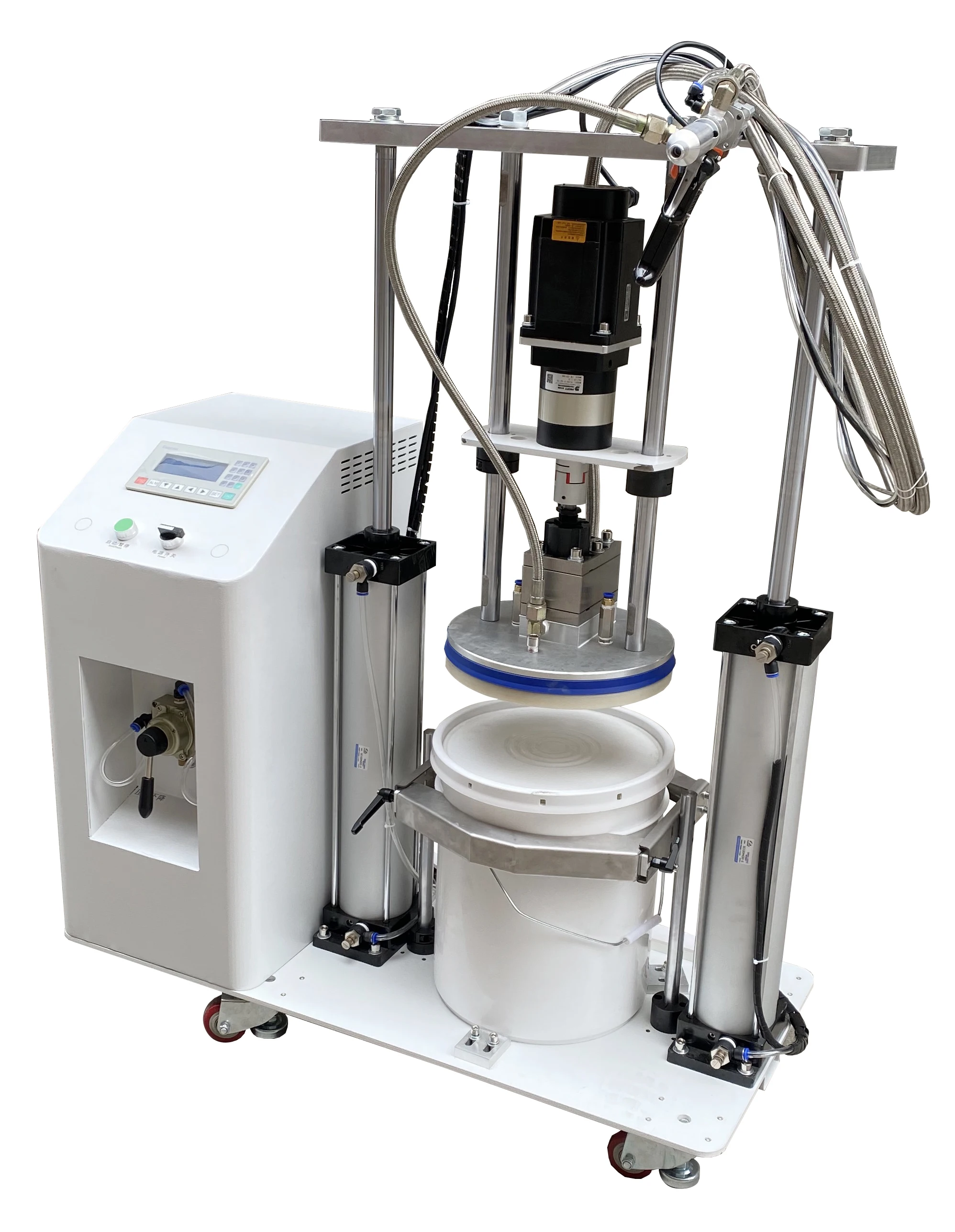 5 gallon glue feeding system gear pump screw pump automatic glue feeder automatic glue dispensing machine spares