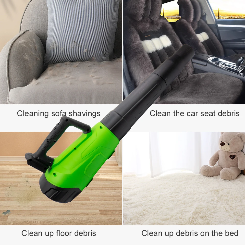 Rechargeable Electric Leaf Blower Snow Blower Garden Tool Cordless Leaf Blower With Custom Logo