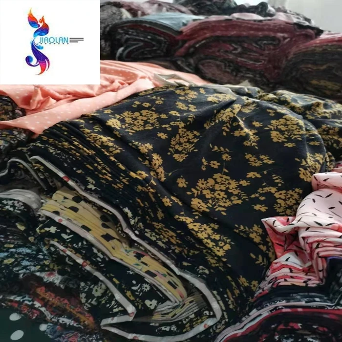 Шифоновая ткань с принтом в наличии оптовая продажа высококачественный полиэстер 100% стандартное плетение 100 простые Товары T/T