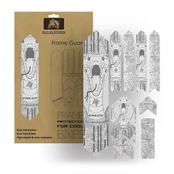 Mountain Bicycle Sticker Rack Anti-scratch Waterproof Bicycle Reflective Sticker Film 3m Fork Sticker Film