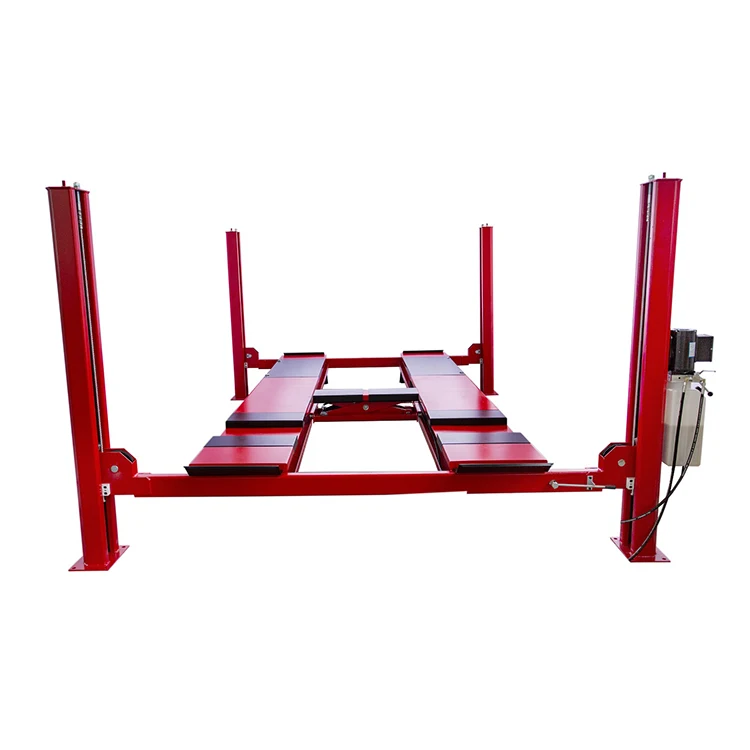 Manufacturers sell quality and reasonably priced four - column lift for automotive use