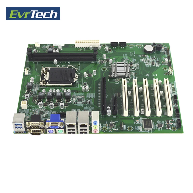 Low cost embedded atx lga 1155 motherboard with B75 chipset support 5*PCI and 6*COM