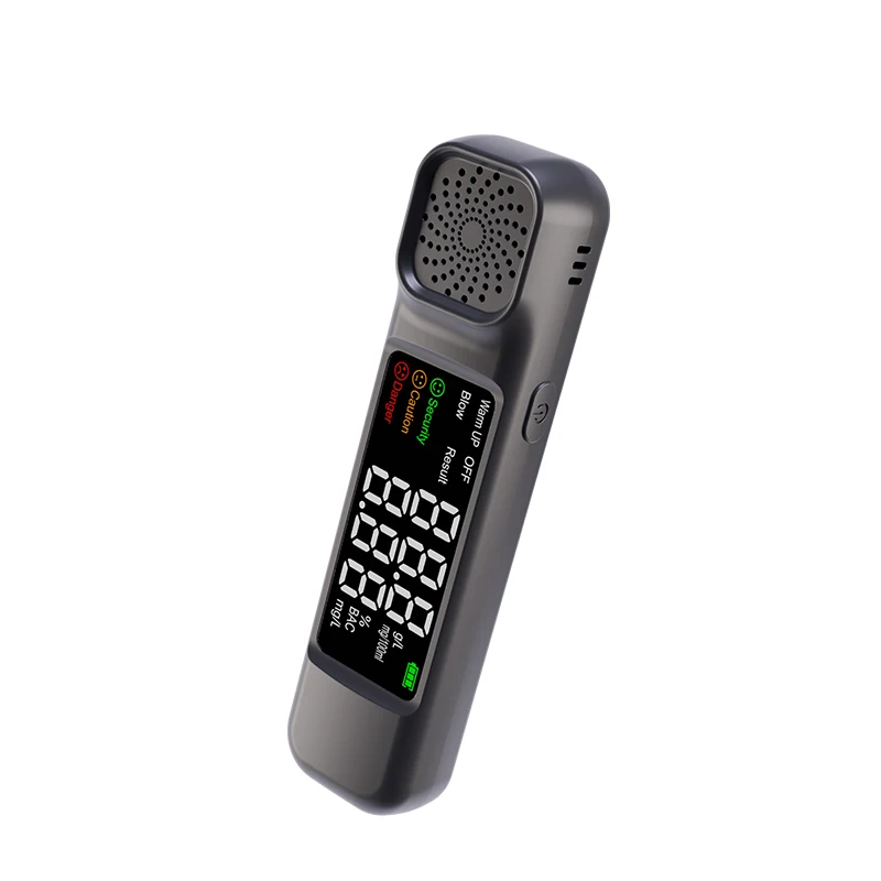 Konheal Factory Customize High End Breath Alcohol Detector Breathing And Measuring Drunk Alcohol Tester