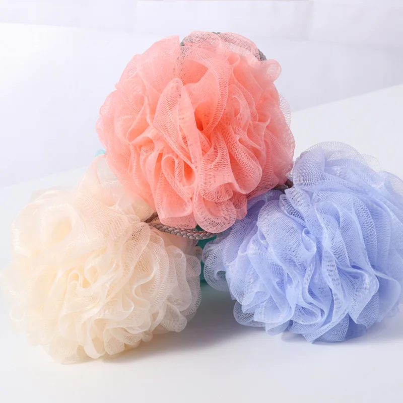 Factory Directly loofahs bathing sponges shower puff bamboo charcoal bath sponge